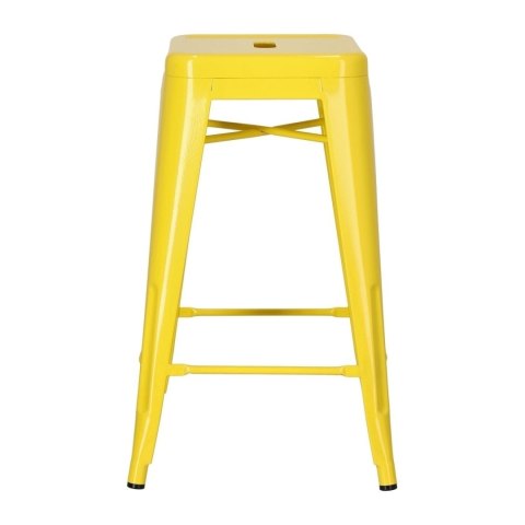 Hoker Paris 66cm żółty inspirowany Tolix Hoker Paris 66cm żółty inspirowany Tolix