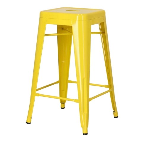 Hoker Paris 66cm żółty inspirowany Tolix Hoker Paris 66cm żółty inspirowany Tolix