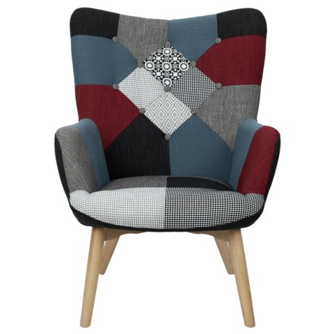 Fotel Uszak szeroki patchwork Fotel Uszak szeroki patchwork