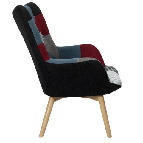 Fotel Uszak szeroki patchwork Fotel Uszak szeroki patchwork