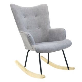 Fotel bujany Helsinki szary