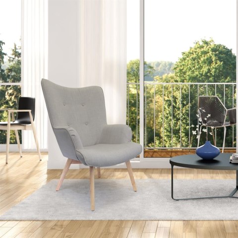 Fotel uszak Helsinki szary