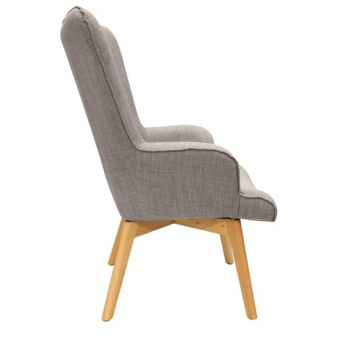 Fotel uszak Helsinki szary