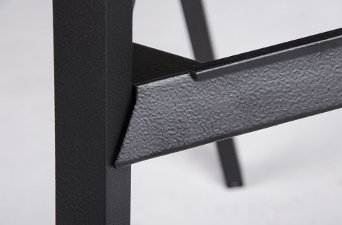 Krzesło barowe SPLIT PREMIUM czarne - aluminium Krzesło barowe SPLIT PREMIUM czarne - aluminium