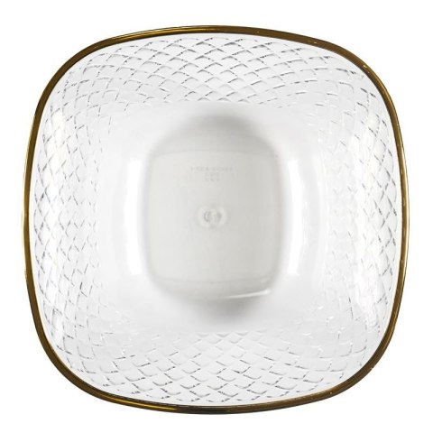 Miska Mirage 25,6cm złoty brzeg plastikowa Miska Mirage 25,6cm złoty brzeg plastikowa