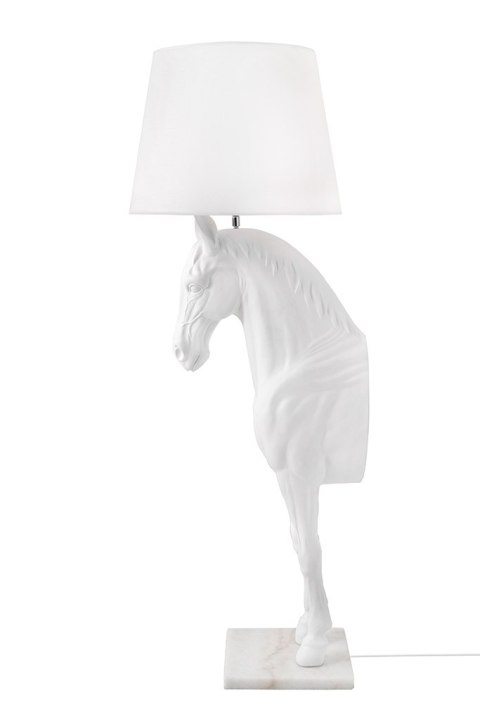 Lampa podłogowa KOŃ HORSE STAND S biała - włókno szklane Lampa podłogowa KOŃ HORSE STAND S biała - włókno szklane