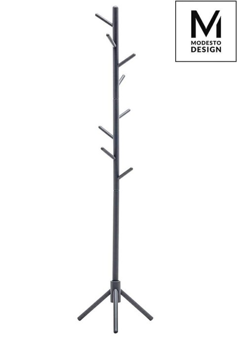 MODESTO wieszak stojący STICK szary - drewno bukowe MODESTO wieszak stojący STICK szary - drewno bukowe
