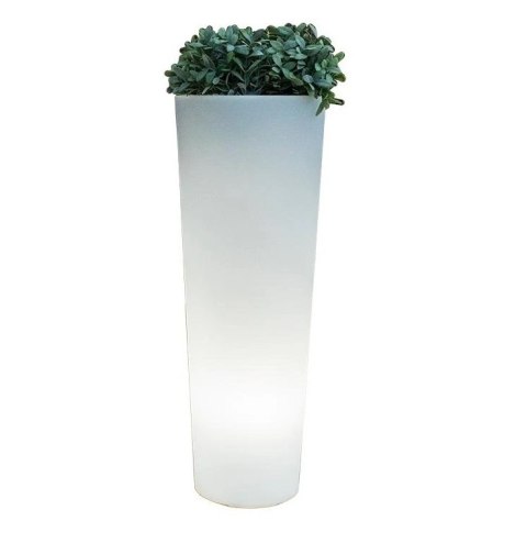 NEW GARDEN donica FICUS 80 SOLAR & BATTERY biała NEW GARDEN donica FICUS 80 SOLAR & BATTERY biała