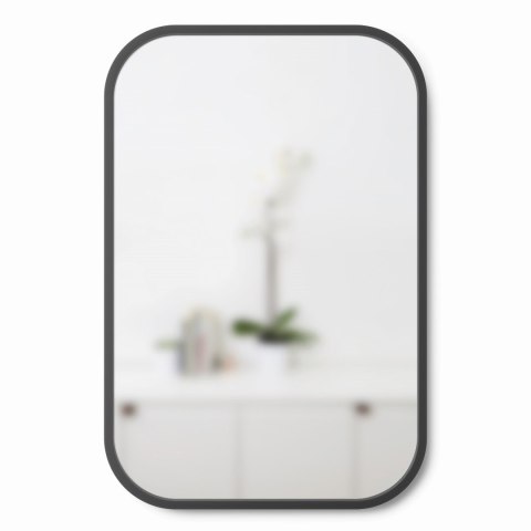 UMBRA lustro prostokątne HUB 61 x 91 cm czarne UMBRA lustro prostokątne HUB 61 x 91 cm czarne