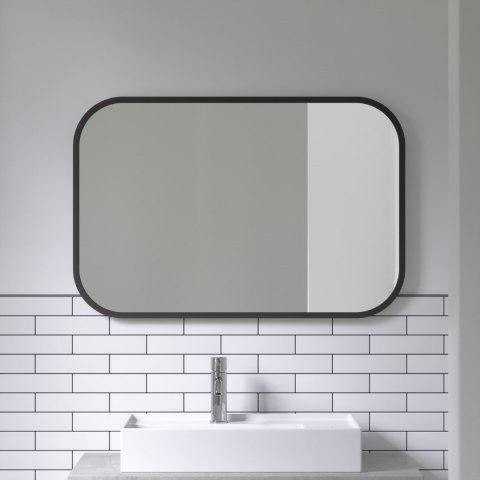 UMBRA lustro prostokątne HUB 61 x 91 cm czarne UMBRA lustro prostokątne HUB 61 x 91 cm czarne