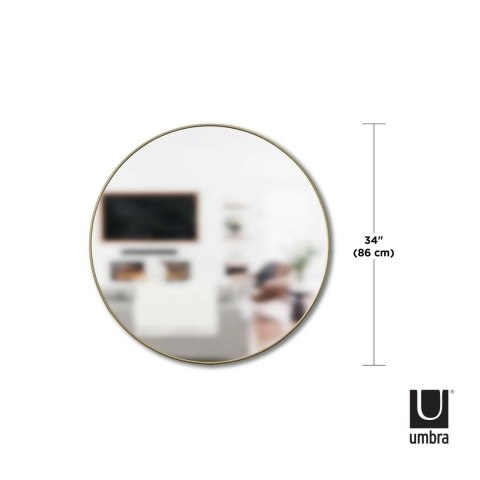 UMBRA lustro ścienne HUBBA 86 cm złote UMBRA lustro ścienne HUBBA 86 cm złote