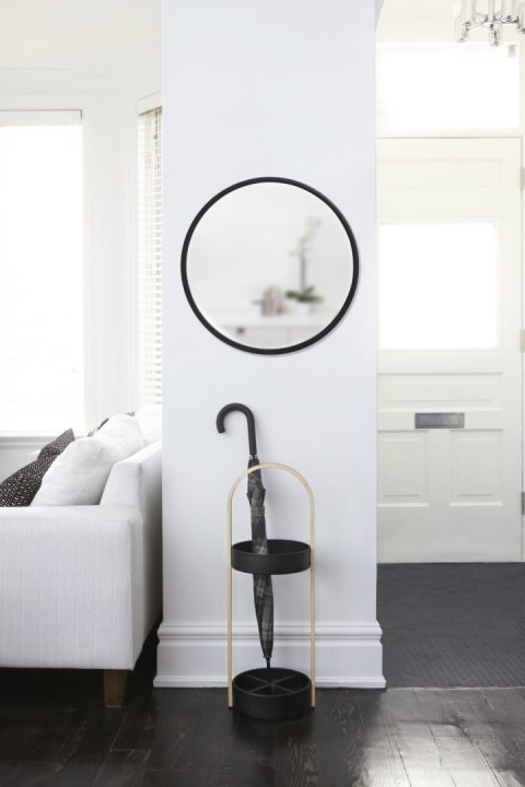 UMBRA lustro wiszące HUB 61 czarne UMBRA lustro wiszące HUB 61 czarne