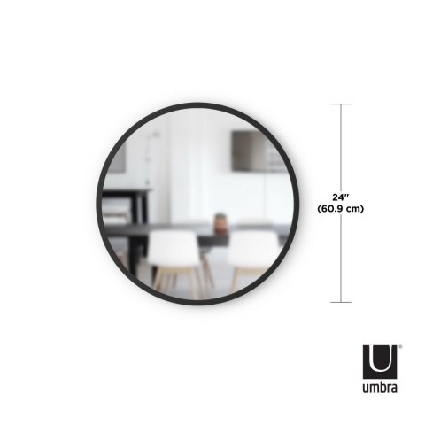 UMBRA lustro wiszące HUB 61 czarne UMBRA lustro wiszące HUB 61 czarne