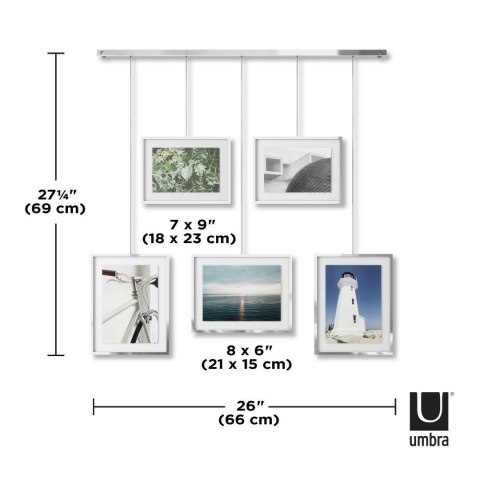 UMBRA ramka na zdjęcia EXHIBIT chromowana UMBRA ramka na zdjęcia EXHIBIT chromowana