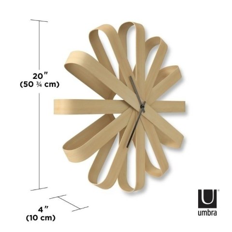 UMBRA zegar RIBBONWOOD -natural UMBRA zegar RIBBONWOOD -natural