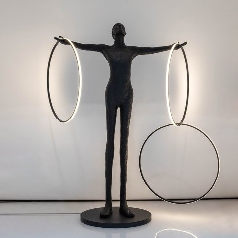 Lampa podłogowa HUMAN CIRCULO włókno szklane Lampa podłogowa HUMAN CIRCULO włókno szklane