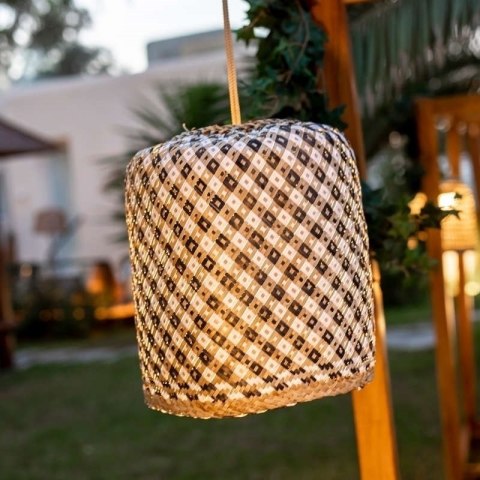 NEW GARDEN lampa wisząca BENIRRAS 35 BATTERY HANG IN&OUT NEW GARDEN lampa wisząca BENIRRAS 35 BATTERY HANG IN&OUT