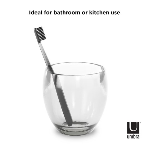 UMBRA kubek łazienkowy DROPLET przezroczysty UMBRA kubek łazienkowy DROPLET przezroczysty