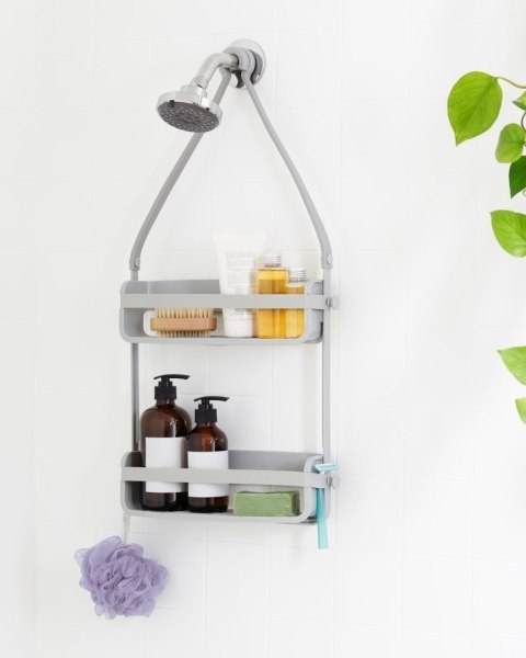 UMBRA organizer łazienkowy FLEX szary UMBRA organizer łazienkowy FLEX szary