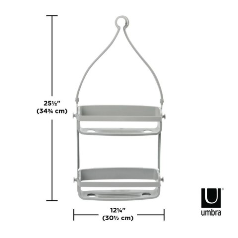 UMBRA organizer łazienkowy FLEX szary UMBRA organizer łazienkowy FLEX szary