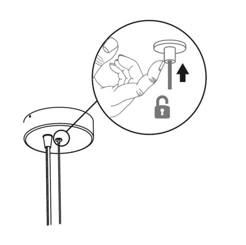 NEW GARDEN lampa wisząca PIANETA 45 BATTERY HANG NEW GARDEN lampa wisząca PIANETA 45 BATTERY HANG