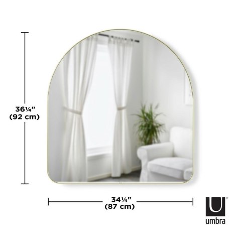 UMBRA lustro łukowe HUBBY 86 x 91 cm złote UMBRA lustro łukowe HUBBY 86 x 91 cm złote
