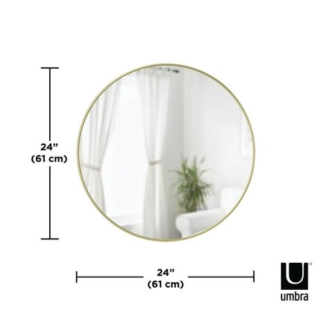 UMBRA lustro ścienne HUBBA 61 cm złote UMBRA lustro ścienne HUBBA 61 cm złote