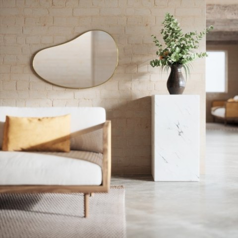 UMBRA lustro ścienne HUBBA 86 cm złote UMBRA lustro ścienne HUBBA 86 cm złote
