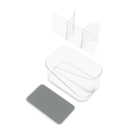 UMBRA organizer GLAM HAIR przezroczysty węgiel drzewny UMBRA organizer GLAM HAIR przezroczysty węgiel drzewny