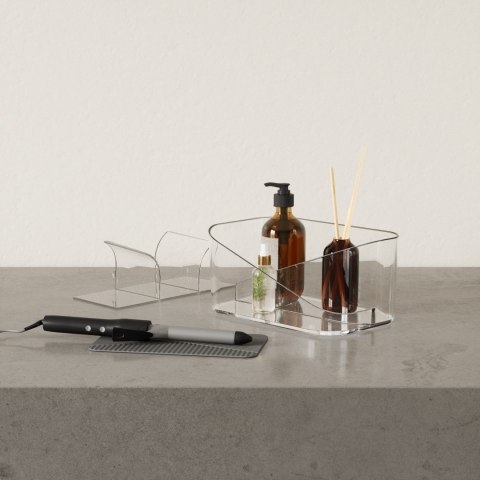 UMBRA organizer GLAM HAIR przezroczysty węgiel drzewny UMBRA organizer GLAM HAIR przezroczysty węgiel drzewny
