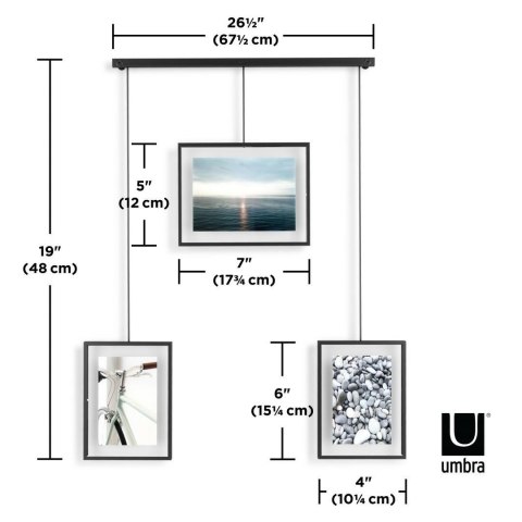 UMBRA ramki na zdjęcia EXHIBIT czarne UMBRA ramki na zdjęcia EXHIBIT czarne