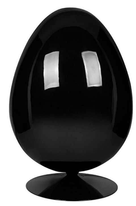 Fotel OVALIA BLACK niebieski Fotel OVALIA BLACK niebieski