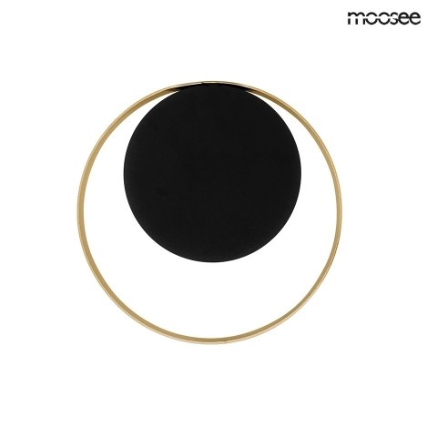 MOOSEE lampa ścienna BAND złota / czarna MOOSEE lampa ścienna BAND złota / czarna