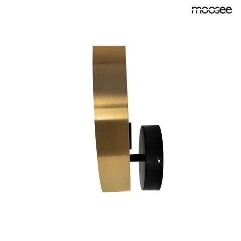 MOOSEE lampa ścienna BAND złota / czarna MOOSEE lampa ścienna BAND złota / czarna