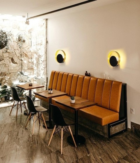 MOOSEE lampa ścienna BAND złota / czarna MOOSEE lampa ścienna BAND złota / czarna