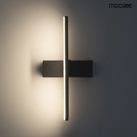 MOOSEE lampa ścienna REM czarna MOOSEE lampa ścienna REM czarna