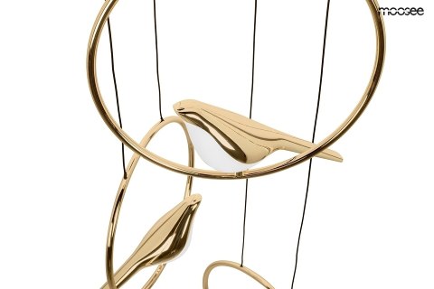 MOOSEE lampa wisząca BIRD DISC złota MOOSEE lampa wisząca BIRD DISC złota