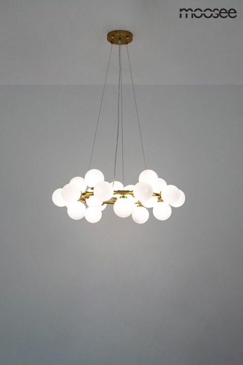 MOOSEE lampa wisząca COSMO 72 złota