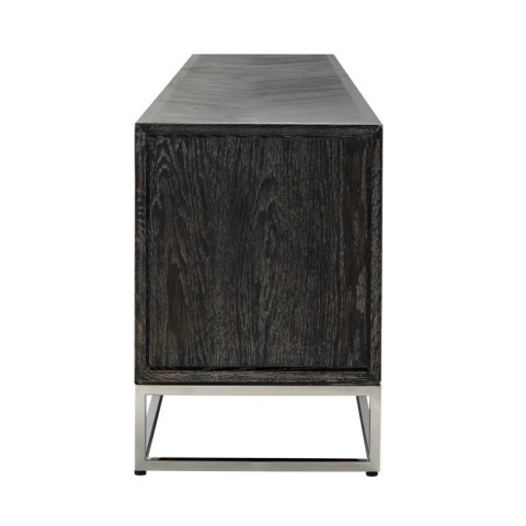 RICHMOND szafka RTV BLACKBONE SILVER 220 - 4 drzwiowa RICHMOND szafka RTV BLACKBONE SILVER 220 - 4 drzwiowa