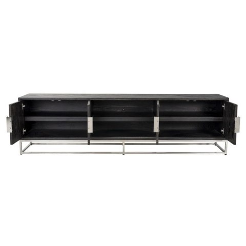 RICHMOND szafka RTV BLACKBONE SILVER 220 - 4 drzwiowa RICHMOND szafka RTV BLACKBONE SILVER 220 - 4 drzwiowa