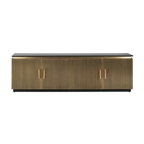 RICHMOND szafka RTV IRONVILLE 200 - marmur, metal, MDF, sklejka brzozowa RICHMOND szafka RTV IRONVILLE 200 - marmur, metal, MDF, sklejka brzozowa