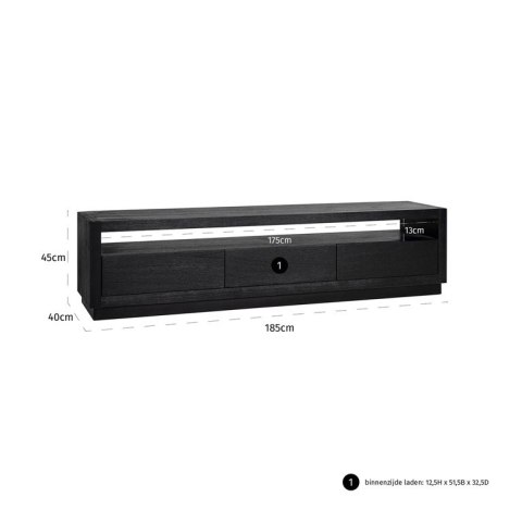 RICHMOND szafka RTV OAKURA - 3 drzwiowa RICHMOND szafka RTV OAKURA - 3 drzwiowa