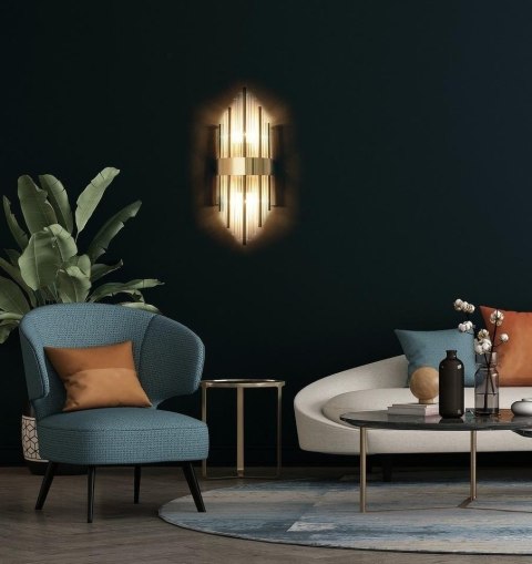 MOOSEE lampa ścienna ARMANDO złota MOOSEE lampa ścienna ARMANDO złota