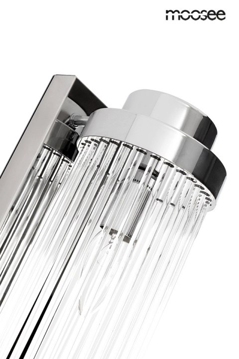 MOOSEE lampa ścienna COLUMN 60 srebrna