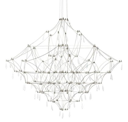 Lampa wisząca CONSTELATION 200 - LED, stal szczotkowana