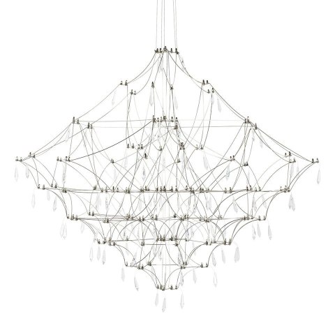 Lampa wisząca CONSTELATION 200 - LED, stal szczotkowana Lampa wisząca CONSTELATION 200 - LED, stal szczotkowana