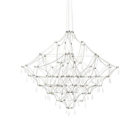Lampa wisząca CONSTELATION 77 - LED, stal szczotkowana