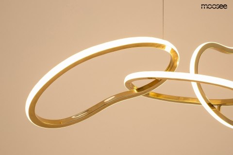 MOOSEE lampa wisząca JAZZ 5 złota
