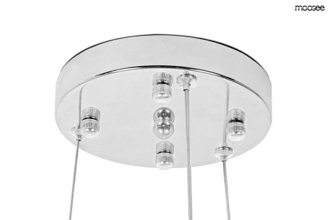 MOOSEE lampa wisząca MONETE 80 chrom