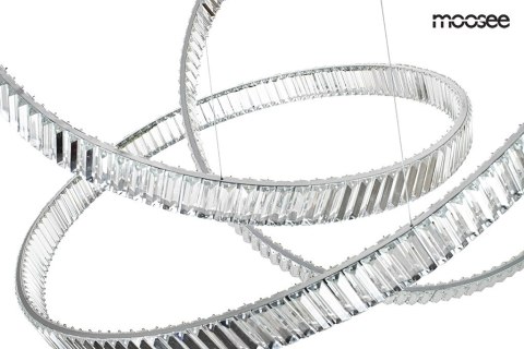 MOOSEE lampa wisząca WAVE 130 chrom MOOSEE lampa wisząca WAVE 130 chrom